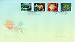 Australia 2010 Fishes Of The Reef,FDI - Postmark Collection