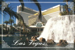 LAS VEGAS, NEVADA, CASINO, FOUNTAIN, ARCHITECTURE, UNITED STATES, POSTCARD - Las Vegas