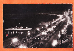38994 / ⭐  NICE 06-Alpes-Maritimes ◉ Promenade ANGLAIS La Nuit 1954 à DENAT BARBIER Metz ◉  Photo-Bromure MAR 9032 - Nice By Night