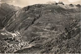 ANDERMATT MIT OBERALPSTRASSE - F.P. - Andermatt