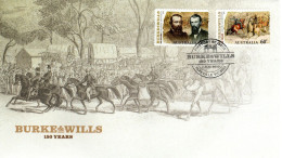 Australia 2010 Burk & Willis 10 Years,self-adhesive ,FDI - Postmark Collection
