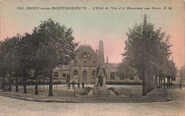 SOISY SOUS MONTMORENCY L'Hotel De Ville Et Le Monument Aux Morts - Soisy-sous-Montmorency