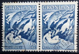 GROENLAND                      N° 30 X 2                         OBLITERE - Used Stamps