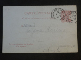 DH4 MONACO   BELLE  CARTE ENTIER  DOUBLE 1914   MONTE CARLO  A    GERMANY     ++AFF.   INTERESSANT+++ - Postal Stationery
