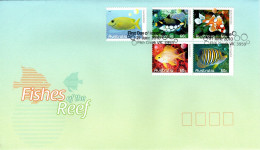 Australia 2010 Fishes Of The Reef,FDI - Postmark Collection
