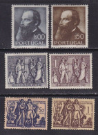 PORTUGAL - 1951 - YVERT 758/769y 766/769 - 3 Series MH - Ongebruikt