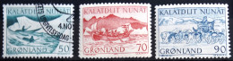 GROENLAND                      N° 66/68                         NEUF** Et OBLITERE - Unused Stamps