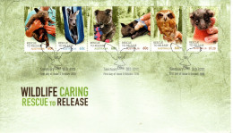 Australia 2010 Wildlife Caring Rescue To Release ,FDI - Bolli E Annullamenti