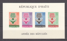 Haiti 1960 Mi Block 13 MNH WORLD REFUGEE YEAR - Réfugiés