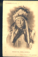 §801 INDIANO SIOUX IN ABITO GUERRESCO - Amérique