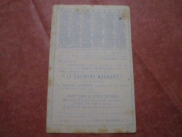 Chromo LA SATINÉE LMAUBERT - 1er Semestre 1885 - Petit Format : ...-1900