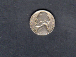 USA - Pièce 5 Cents "Jefferson Nickel"  1948 TB/F  KM.192 - 1938-…: Jefferson