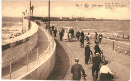 CPA Carte Postale Belgique Zeebrugge Entrée Du Môle  VM76274 - Zeebrugge