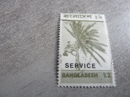 Bangladesh - Noix De Cocos - Service - Val 2 £ - Gris-clair - Oblitéré - Année Non Définie - - Bangladesch