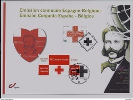Belgie - Belgique 4380 HK Herdenkingskaart - Carte Souvenir 2013 - Rode Kruis - Souvenir Cards - Joint Issues [HK]