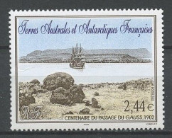 TAAF 2002  N° 334 **  Neuf  MNH Superbe C 9,50 € Bateaux Sailboats Ships - GAUSS Voiliers Transports - Neufs