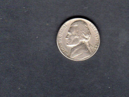 USA - Pièce 5 Cents "Jefferson Nickel"  1963 TB/F  KM.192 - 1938-…: Jefferson