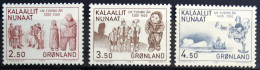 GROENLAND                      N° 131/133                         NEUF** - Unused Stamps