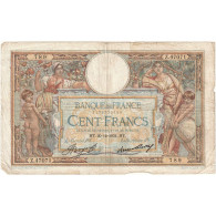 France, 100 Francs, 1934, Z.47071 789, TB+, Fayette:24.15, KM:78c - 100 F 1908-1939 ''Luc Olivier Merson''