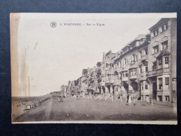 CP BELGIQUE (M2101) WESTENDE (2 Vues) Sur La Digue - Westende