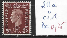 GRANDE-BRETAGNE 211a Oblitéré Côte 1 € - Used Stamps