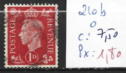 GRANDE-BRETAGNE 210b Oblitéré Côte 7.50 € - Used Stamps