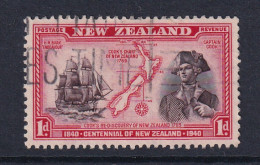 New Zealand: 1940   Centennial    SG614   1d    Used - Used Stamps