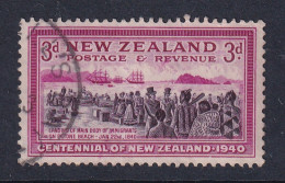 New Zealand: 1940   Centennial    SG618   3d    Used - Used Stamps