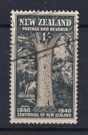 New Zealand: 1940   Centennial    SG625   1/-    Used - Oblitérés