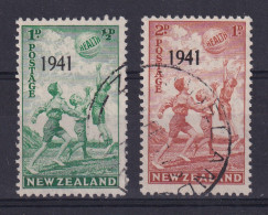 New Zealand: 1941   Health Stamps '1941' OVPT     Used - Gebruikt