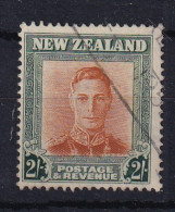 New Zealand: 1947/52   KGVI   SG688   2/-      Used - Gebraucht