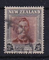 New Zealand: 1947/52   KGVI   SG689   3/-      Used - Gebruikt