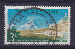 New Zealand: 1960/66   Pictorial   SG799   3/-    Bistre, Blue & Green    Used  - Used Stamps