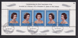 New Zealand: 1977   Silver Jubilee   M/S    Used - Gebruikt