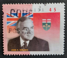 Canada 1998  USED  Sc1709 A   45c  Prov. Premiers, Robarts - Used Stamps