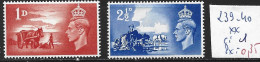 GRANDE-BRETAGNE 239-40 ** Côte 1 € - Neufs