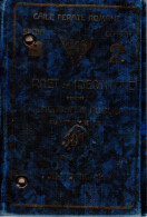 Romania, 1932, Romanian Railways CFR - Identity Card For Public Officers, 2nd Class - Otros & Sin Clasificación