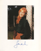 The Duchess Of York Large 2x Hand Signed Photo & Letter On Her Headed Paper - Familles Royales