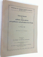 Untersuchungen über Zyklische Sedimentation Geosynklinaler Und Epikontinentaler Räume. (= Abhandlungen Der P - Otros & Sin Clasificación