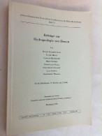 Beiträge Zur Hydrogeologie Von Hessen : Mit 37 Tab. - Other & Unclassified