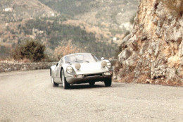 Porsche 904 GTS - Rallye Monte-Carlo 1965 - Pilote: Eugen Bohringer - 15 X 10 Cms PHOTO - Rally Racing