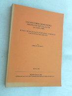 Das Speyerer Domkapitel Im Späten Mittelalter; Teil: (Teil 1) - Other & Unclassified