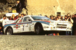 Lancia 037 Rally - Rallye Monte-Carlo 1983 - Pilote: Walter Rohl - 15 X 10 Cms PHOTO - Rally's