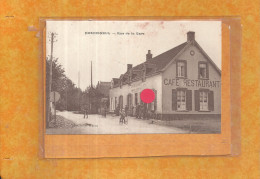 1-2024 - HAR30/211- PAS DE CALAIS - 62 - HESDIGNEUL LES BOULOGNE Près De Samer - Rue De La Gare Et Café Sépia Animée - Samer