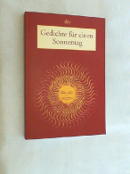 Gedichte Für Einen Sonnentag. - Sonstige & Ohne Zuordnung