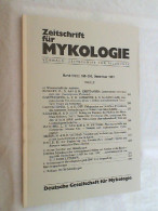 Zeitschrift Für Mykologie ; Band 57(2) - 1991 - Andere & Zonder Classificatie