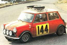 Morris Mini Cooper S  - Rallye Monte-Carlo 1967 - Pilote: Timo Makinen - 15 X 10 Cms PHOTO - Rally Racing