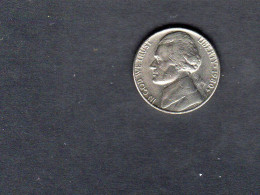 USA - Pièce 5 Cents "Jefferson Nickel"  1980D TTB/VF  KM.192 - 1938-…: Jefferson