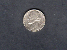 USA - Pièce 5 Cents "Jefferson Nickel"  1982D TTB/VF  KM.192 - 1938-…: Jefferson