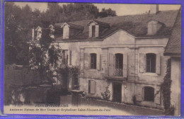 Carte Postale 01. Ferney-Voltaire  Ancienne Maison De Mme Denis  Et Orphelinat St-Vincent-de-Paul Très Beau Plan - Ferney-Voltaire